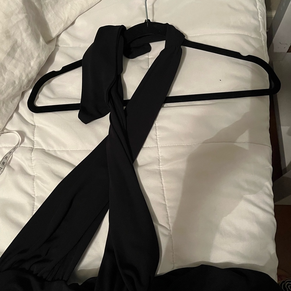 Zara Backless Ruched Dress Size S - Picture 6 of 6